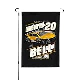 NTYCY Christopher Bell 20 Garden Flag Double-Sided Printing Decorative Yard Banner Holiday Party Outdoor Decoration Home Decor Sign Farmhouse 12.5"x18"