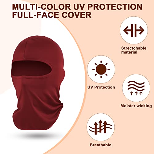 Tarpop 24 Pieces Ski Mask Balaclava Face Mask Full Face Cover for Men Skiing, UV Protection