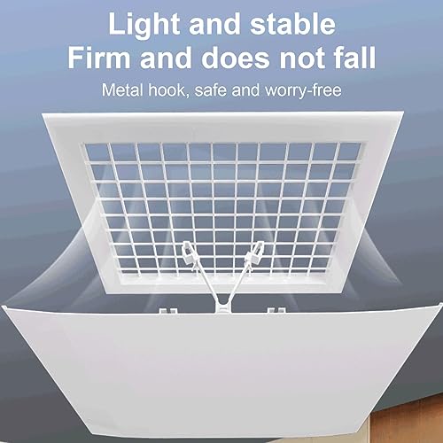 WHYATT Klimaanlage Split Windabweiser, Geeignet für Zentrale Klimaanlagen. Verbessern Sie die Kühl- und Heizzirkulation (Size: B)-4