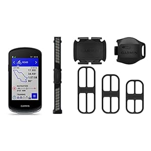 Garmin Edge 1040, GPS Fahrradcomputer, On und Offroad, Spot-On-Genauigkeit, langlebige Batterie, Bundle, One Size…