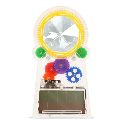 Image of Kikkerland Solar Powered Rainbow Maker - Prism Suncatcher, Fun Home Window Decor - Unique Gift for Christmas & Birthdays - Standing Crystal