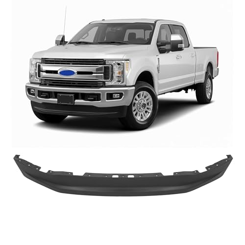 ALMULOO Front Bumper Valance Compatible with 2017-2019 Ford F-250 F-350 F-450 F-550 Super Duty Pickup 6.5 4-Wheel Drive Models Replacement for HC3Z17626AB/ HC3Z17626AE Bumper Lip Air Dam Deflector by ALMULOO - Used condition - US$56.39