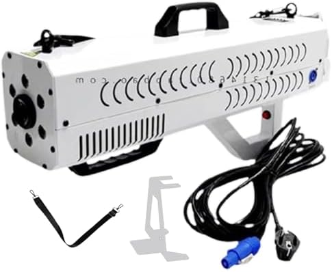 1500W Fog Machine with 6 LED Light Effects, Handheld Smoke Machine for Parties, Halloween, Weddings, Indoor/Outdoor Events - Smart Display, 0.3L Capacity, Stage Special Effects