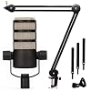 Rode Podmic professionele podcast-microfoon + keepdrum MS138 microfoonarm tafelstatief
