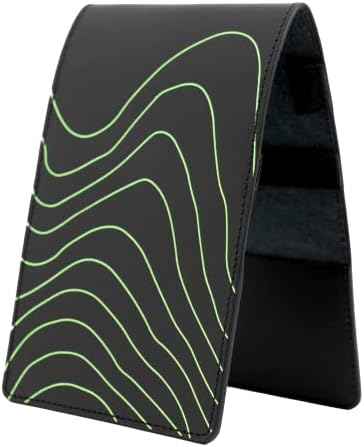 BACK POCKET GOLF Genuine Leather Scorecard and Yardage Book Holder- Quality Golf Score Card and Yardage Holder with Pencil Loop