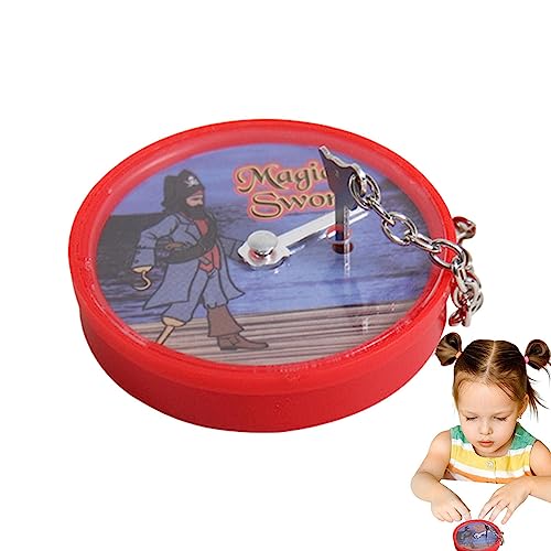 魔法の剣イリュージョンおもちゃ - ソードポインターイリュージョンおもちゃ | 魔法の剣のおもちゃ、コンパスの魔剣、ハンドポインターおもちゃコンパス剣おもちゃいたずら小道具初心者子供のためのプレゼント、魔法の恋人のための剣ハンドポインターイリュージョンおもちゃコンパス楽しいいたずら小道具