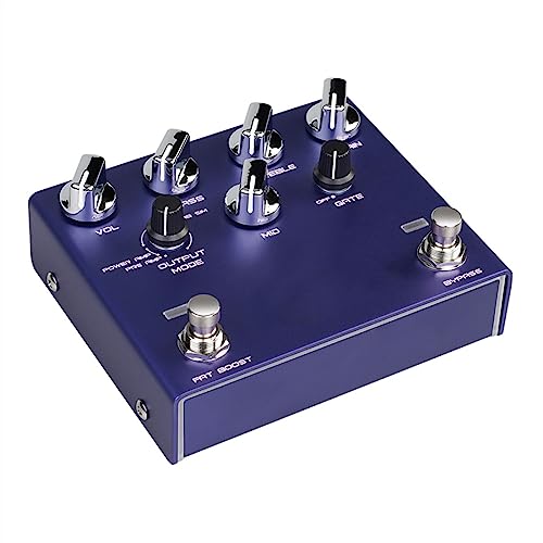 OUSIKA Pédale d’effet de Guitare à Distorsion Simulation d’ampli à Gain élevé Son métallique Moderne Noise Gate Accessoires de Guitare Pédale d’effet de Guitare Tuner - Les Beatles, Paul McCartney, John Lennon, RIngo Starr, George Harrison OUSIKA Pédale d'effet de Guitare à Distorsion Simulation d'ampli à Gain élevé Son métallique Moderne Noise Gate Accessoires de Guitare Pédale d'effet de Guitare Tuner – Image 3