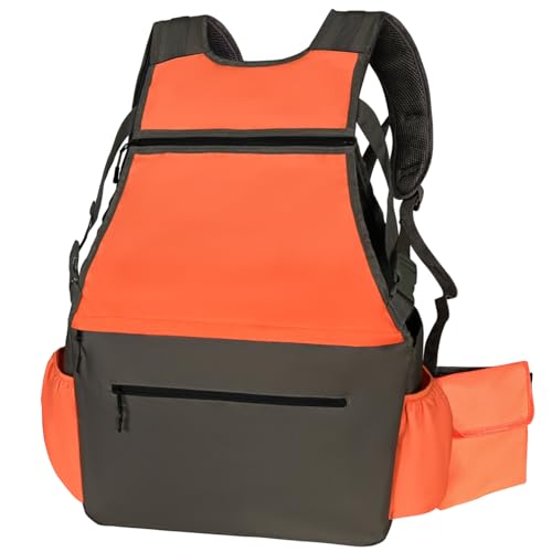 Shank Ming Upland Hunting Bird Vest Backpack Orange