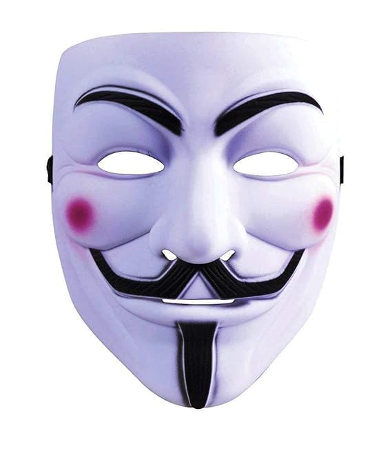 JAGMOOLYA PRODUCTS Anonymos Mask for Kids & Adults - V for Vendetta Mask Halloween Masks Guy Mask for Halloween (PACK OF 1) (B0DF7LBL2K) Amazon Price History, Amazon Price Tracker