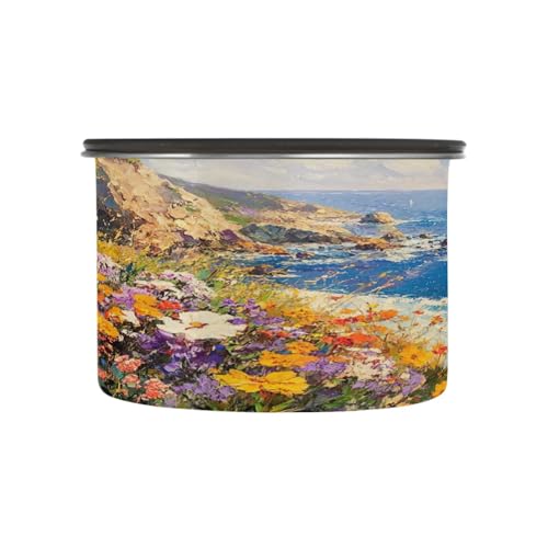 Contenedor hermético de acero inoxidable para café 17oz