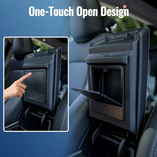 5PCS Center Console Organizer Tray for Tesla Model Y 2021 2022 2023 2024, 2021-2022 Tesla Model 3 Interior Accessories Armrest Storage Tray Hidden Storage Box Cup Holder (5PCS) by PELEG TREE - Image 3