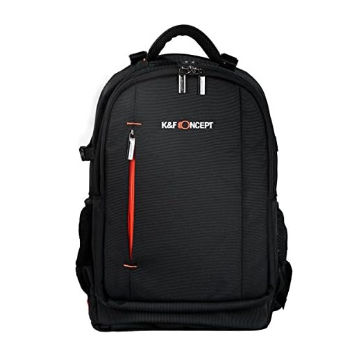 Zaino professionale per DSLR, K&F Concept Canon EOS Laptop Zaino per DSLR Macchine Fotografiche taglia piccola Large misura