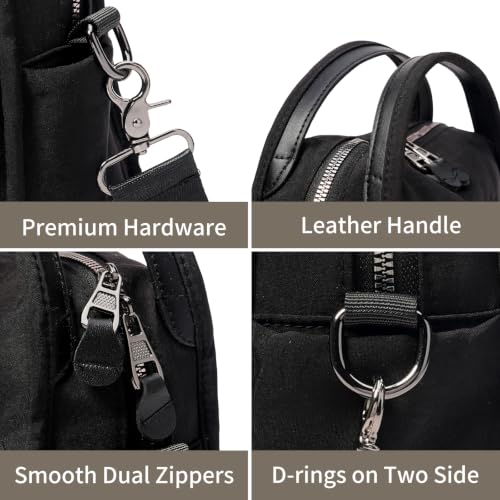 BVEOGMRO Crossbody Bags for Women Lightweight Water-Resistant Top Handle Shoulder Bag with Adjustable Strap by BVEOGMRO - Used condition - Image 6