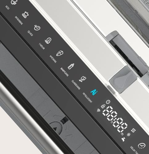 Lavavajillas Integrable Di.4-60 cm, 16 Cubiertos, Eficiencia Energética B, 45 dB, 8 Programas, Media Carga, Apertura Automática, Indicador Luminoso Fin de Ciclo, Lavavajillas Panelable - imagen 5