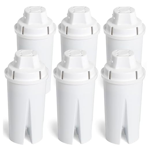Amazon Basics Replacement Water Filters, 6-Pack