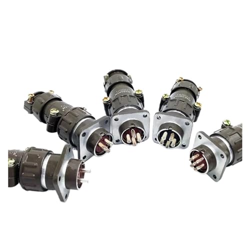 Wen ST P20 Series Aviation Connector 2.3.4.5.7 Core 20mm p/Lug and Socket P20K2Q P20J2Q Female Male(P20J5Q 3Pin)