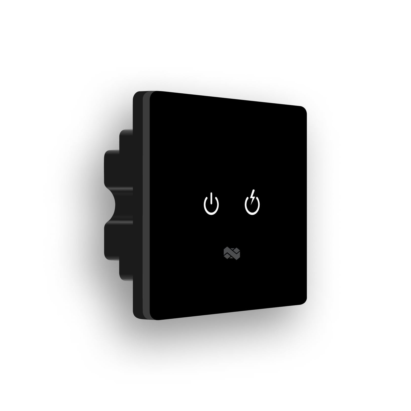 IOTICS Smart Wifi Switch Board: 1 x 6amp switch & 1 x High Load (AC/Geyser) switch Module, Remote, App Control. Voice Control with Alexa & Assistant. Smart Touch Switch For Home Automation (Black)-image-23