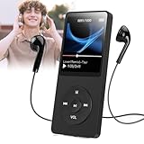 【Lecteur MP3/MP4 multifonction】 prend en charge les formats audio APE, MP3, FLAC, WMA, WAV et AAC, la radio FM, les livres numériques (TXT), la navigation dans les images (JPG/JPEG/BMP) et la lecture vidéo AVI (128 x 160).