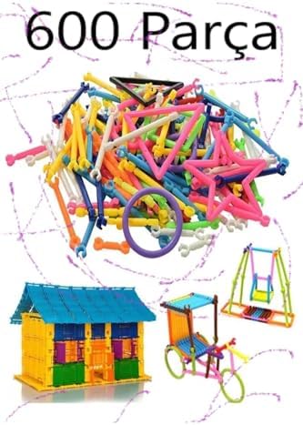 hyd 600Parça Eğitici Oyuncak Bloklar Yapboz Puzzle Bultak Zeka Algı Gelişim Oyuncağı Geometrik Çubuklar