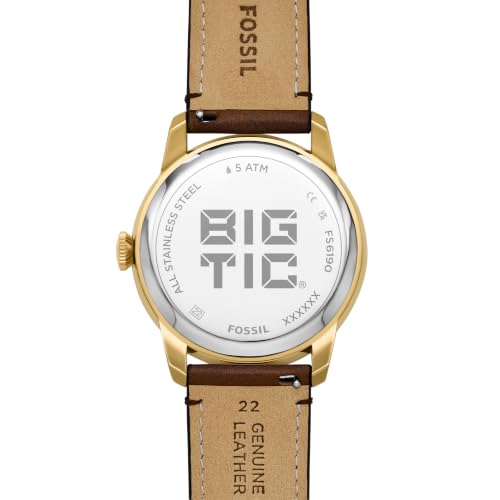 Image of Fossil Men's Watch, Townsman Automatic Stainless Steel Watch for Men