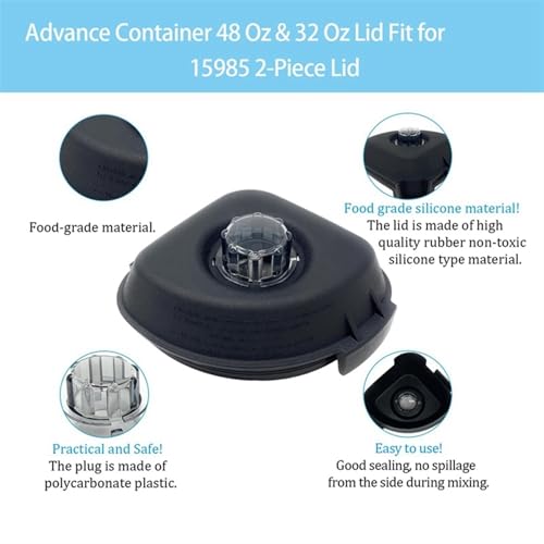 Tapa para contenedor Vitamix Advance 48 Oz y 32 Oz miniatura 5