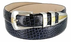 Style B- Gold-alligator Navy