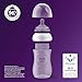 Philips AVENT Babyflaschen Natural Response, Geschenkset für Neugeborene – 4 Babyflaschen, ultra soft Schnuller und Flaschenbürste, Babys von 0–12 Monaten und älter (Modell SCD838/11)