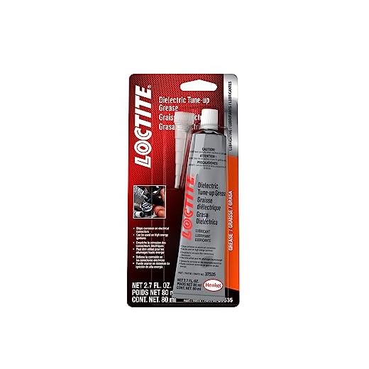 Loctite 37534 Dielectric Grease for Automotive: Provides Moisture-Proof Barrier, Prevents Voltage Leakage, for High-Energy Ignition Systems | 80 ml Tube (PN: 495549)