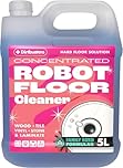 Dirtbusters Robot Mop Cleaning Solution (5L) Low-Foam Hard Floor Cleaner Concentrate for Robot Vacuum Mop Systems – Streak-Free Robot Floor Cleaner Liquid for Laminate, Vinyl & Tile – Seagrass Fresh