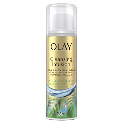 Face Wash by Olay, Cleansing Infusion Facial Cleanser with Deep Sea Kelp, 5.0 Fluid Ounce