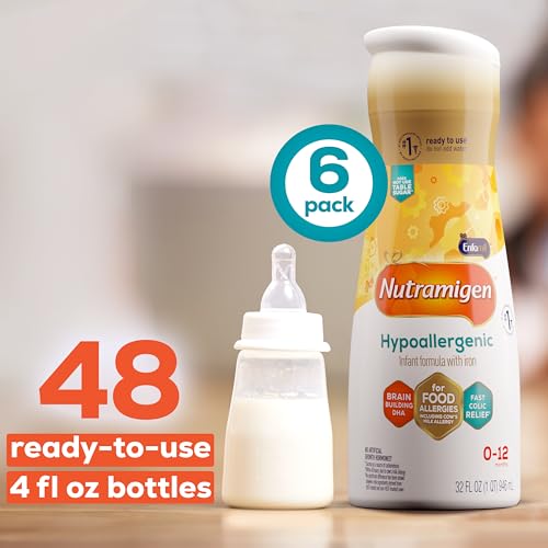 Nutramigen Hypoallergenic Baby Formula, Ready-to-Feed, 32 Fl Oz,6 CT - image 5