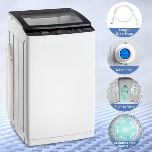 Image of Winado 30LBS Full Automatic Portable Washing Machine with Drain Pump