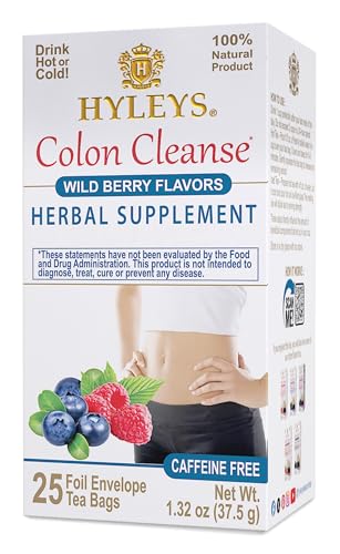 HYLEYS Colon Cleanse Wild Berries (12 Pack)
