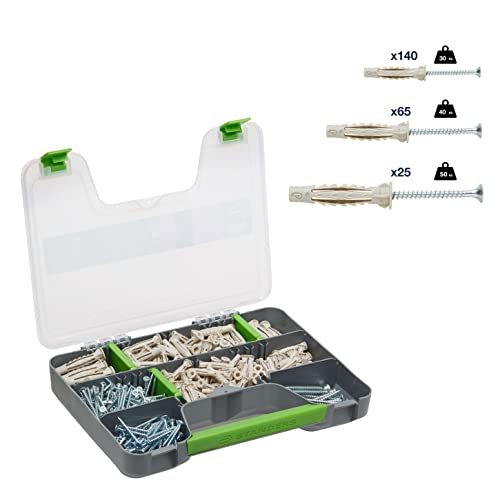 Chevilles à expansion STANDERS avec vis pour réparer et fixer sans risquer de jeu