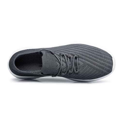 Image of vibdiv Men's Lightweight Sneakers Breathable Casual Walking Shoes Comfortable for Daily Work Gym Travel
