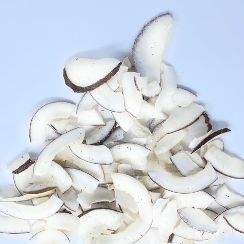 Il Contadino - Antichi Sapori | COCCO DISIDRATATO A SCAGLIE | Confezione Salva Freschezza, Frutta Disidratata di Qualità Premium, No Conservanti e Coloranti (500g)