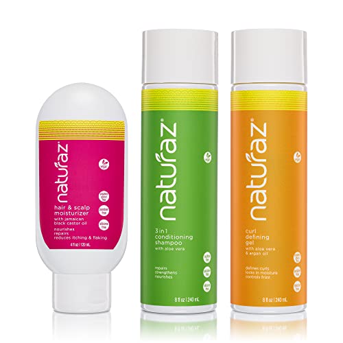Moisture Burst System For Loose & Wavy Curls - 100% Vegan - For Frizzy, Thirsty Curls - For Lasting Moisture & Soft, Defined, Shiny Curls - 8 Fl Oz image 3