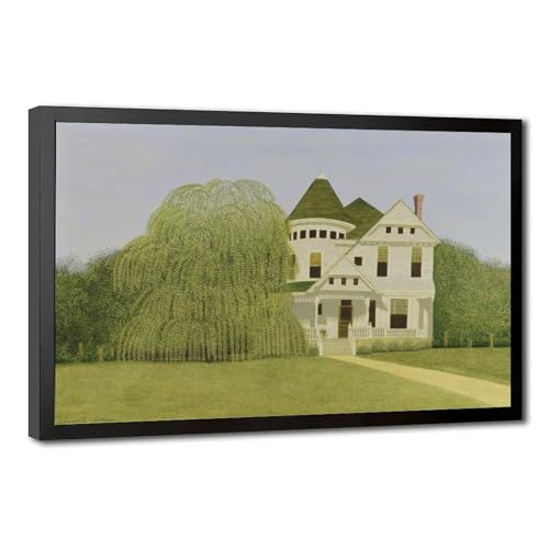 Toile de saule pleureur Carroll Cloar décoration murale idéale pour votre salon