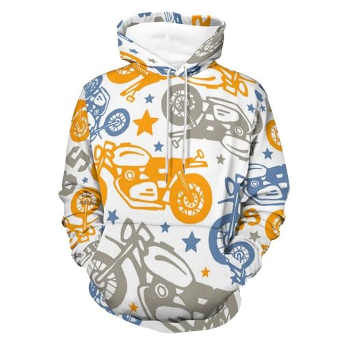 Sweats à capuche manche longue UMENG hoodie moto contre le vent pour motard
