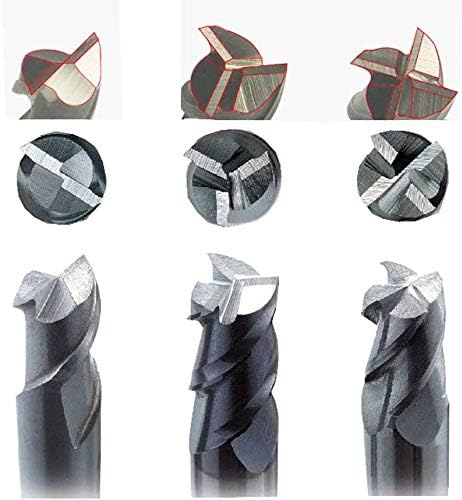 MXBAOHENG MR-X3 End Mill Sharpener Grinder Multi-Function Grinding Machine for Alloy Milling Cutter Grinding Range: 4-14 mm with 0-5 Degree (110V)