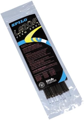 HAIR WARE 5/16 Inch Medium Gray Loop Perm Rods (Model: LP1030)