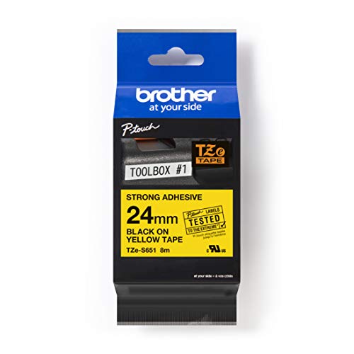 Brother Tze-S651 TZES651 gelb 24 mm