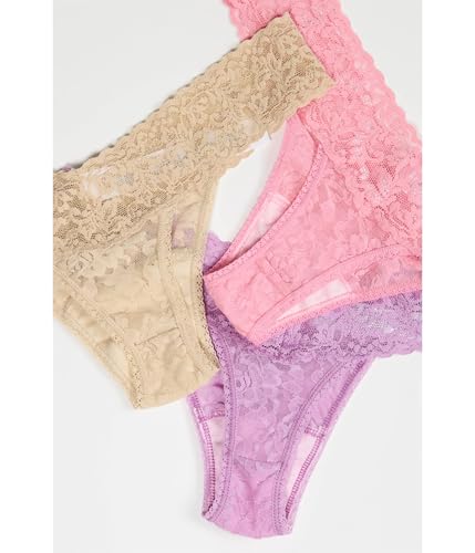 Image of hanky panky - Signature Lace Low Rise Thongs for Women | Lacy Lingerie Underwear | 3 or 5 pack