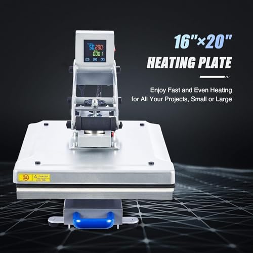 Heat Press Machine con Base Deslizante y Apertura Automática miniatura 3