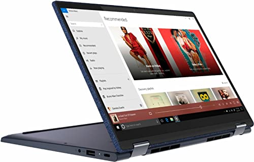 2022 Lenovo Yoga 6 13.3" Touchscreen 2 In 1 Notebook, Fulll Hd Ips Touch Laptop, 8- Core Amd Ryzen 7 5700U, 16Gb Ram, 1024Gb Ssd, Amd Radeon Graphics, Backlit Kb, Win11 Home, Abyss Blue, W/ Stylus Pen #TOP1