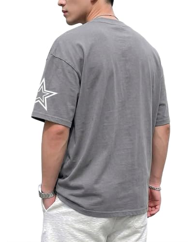 Image of AUSK Baggy Hip-Hop T-Shirt for Men - Graphic Printed T Shirts || Oversized Men Tshirt || T-Shirts