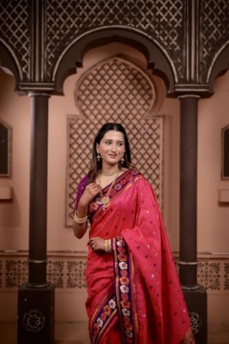 Pandadi Saree zari woven silk saree in soft silk – image 4