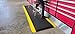 Rhino Mats DTT36DSBYX10 Diamond Plate Anti-Fatigue Mat, Black/Yellow, 3 FT. x 10 FT. x 1 in., Vinyl