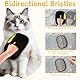 Fellmagnet Handschuh,Tierhaarentferner handschuh,2025 Neuheit Antistatische Fellmagnet Handschuhe - Double-Sided Grooming & Reinigung für Hunde Katzen, Wiederverwendbar für Sofas, Kleidung & Teppiche