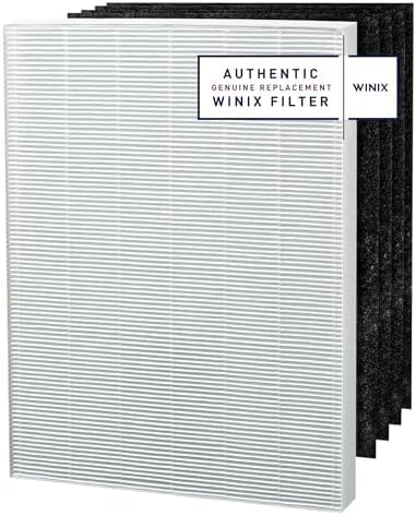 Image of Genuine Winix 115115 Replacement Filter A for C535,5300-2,P300,5300,White /Black,(Pack of 10)